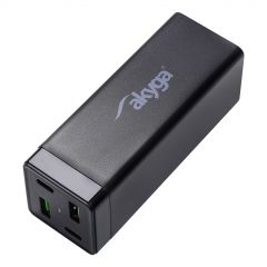 USB Зарядное устройство AK-CH-17 Charge Brick 2x USB-A + 2x USB-C PD 5-20 V / max 3.25A 65W Quick Charge 4+