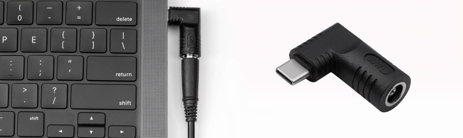 Akyga AK-ND-D adapter &ndash; powering a USB-C device from a DC блок питания