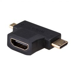 Адаптер HDMI / MiniHDMI / microHDMI AK-AD-23