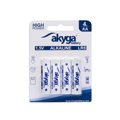 Щелочная батарейка AA LR6 Akyga AKY2068 1.5V / 3050mAh 4шт