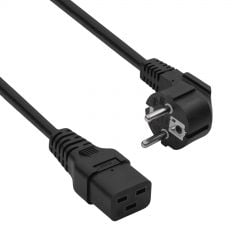 Кабель питания CEE 7/7 / IEC C19 AK-UP-01S CU 3x1.5mm² 1.8m