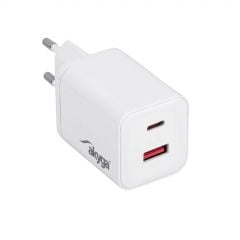 Зарядное устройство AK-CH-28 USB-A + USB-C PD 5-21V / max. 3A 45W Quick Charge 3.0 GaN
