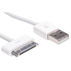 Кабельное USB-Apple 30-pin 1.0m AK-USB-08