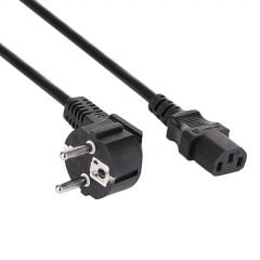 Кабель питания ПК CEE 7/7 / IEC C13 AK-PC-06S CU 3x1.5mm² 3m
