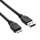 additional_image Кабельное USB 3.0 A-microB 0.5m AK-USB-26